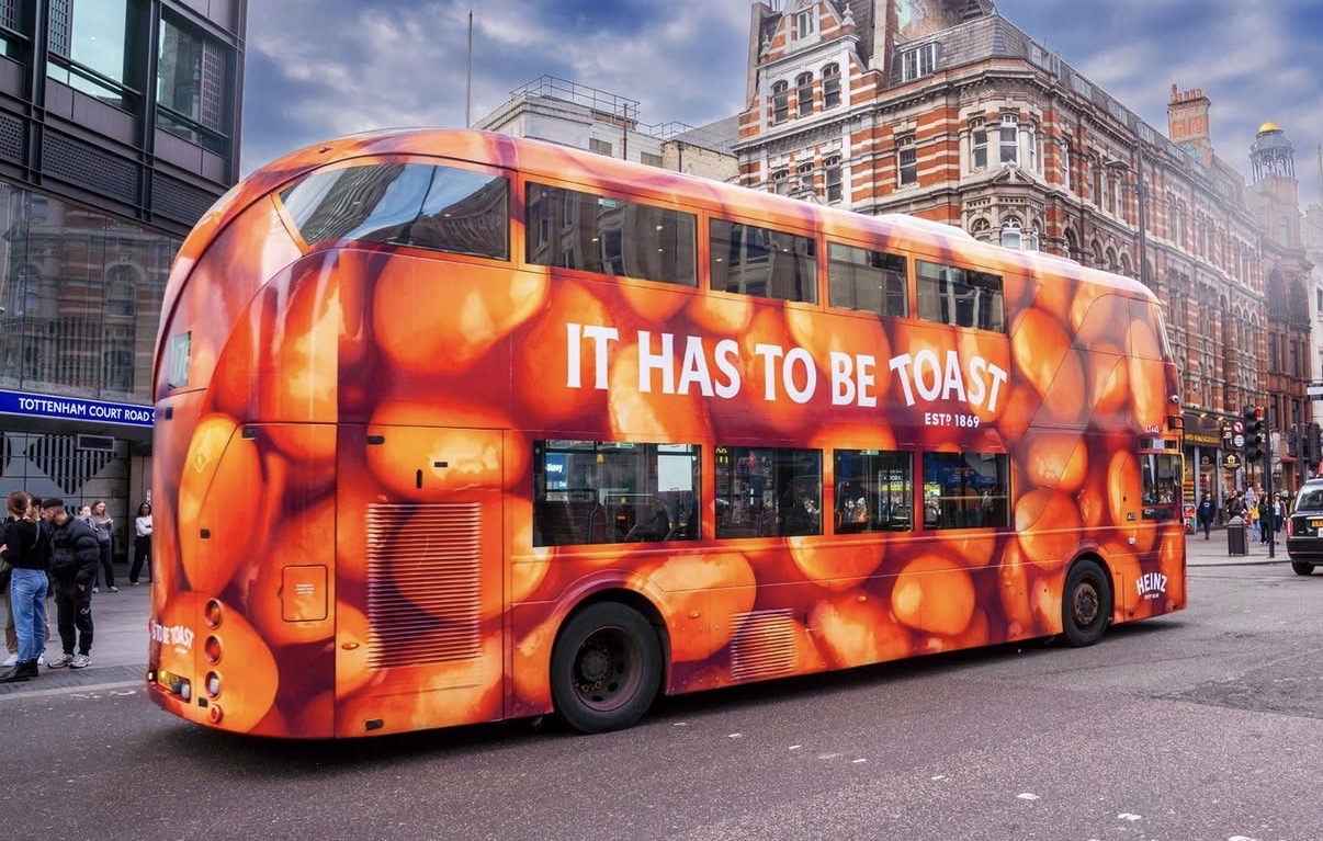 Bus advertising