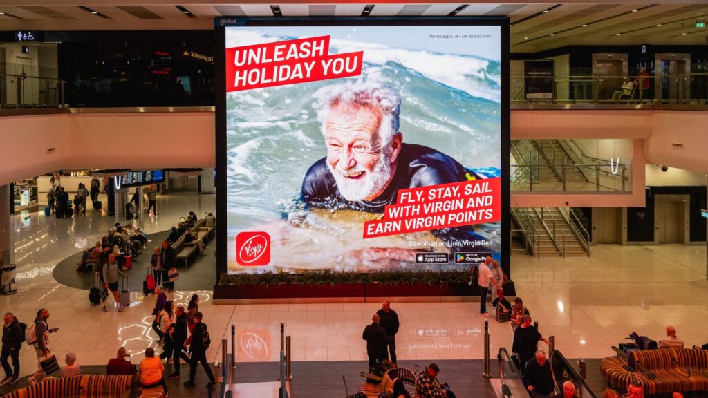 Airport advertising in the UK